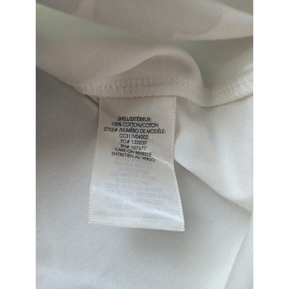 NWT Alice + Olivia Rylyn GLEESON STACE FACE T-shirt Size S White #FC502 - Picture 9 of 10